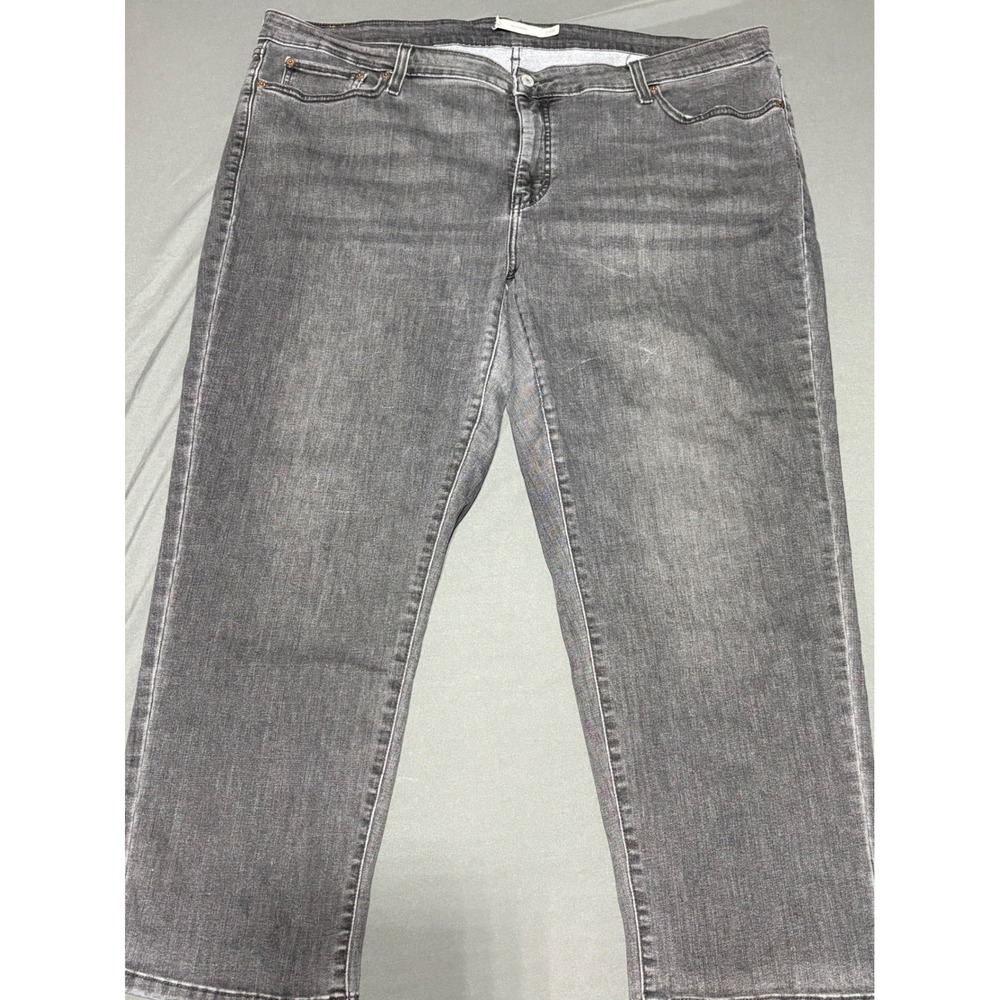 Levis Boyfriend Gray WaterLess Denim Jeans 24W